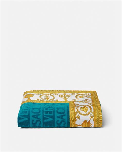 versace beach towels|versace prayer mat.